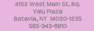 Address for The Dancing Place Dance Academy, Batavia, NY.